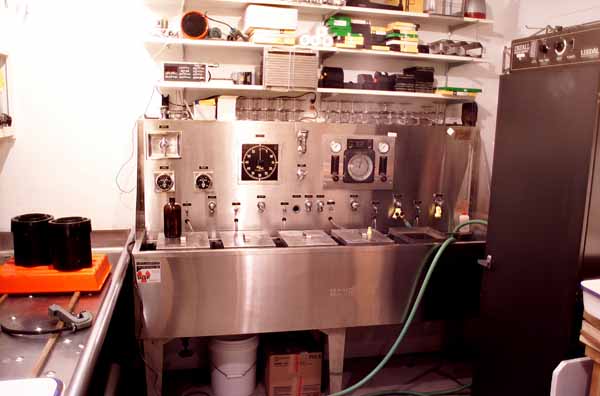 Film Processing Line Custom built by Bar-Ray Corp for Lionel Freeman, Acquired from Lionel when he and Ceilia moved to Arizona... along with all darkroom and Studio Equipment, the same equipment I used 25 years prior when I was Lionel's assistant and then "associate studio partner"