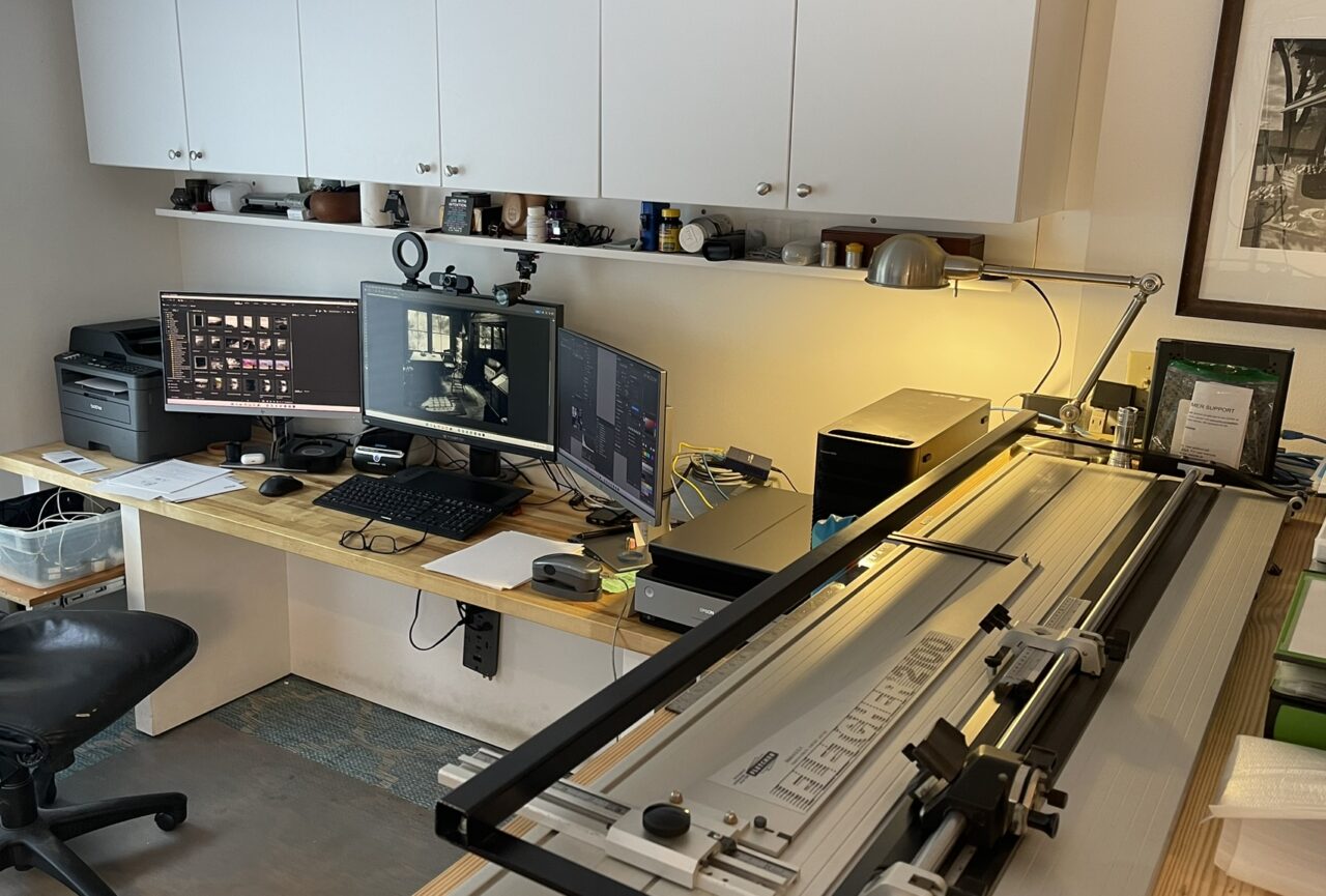 A view of digital workspace Delray Beach Florida Studio